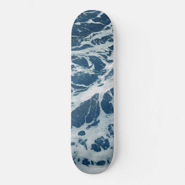 Atlantic Sea Waves Dream #1 #ocean #wall #decor Skateboard (Vorderseite)