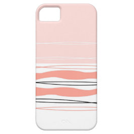 Atlantic Stripe Pink horizontales iPhone Gehäuse 11 Hülle