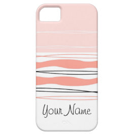 Atlantic Stripe Pink Name horizontalen iPhone Gehä Case-Mate iPhone Hülle