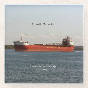 Atlantic Superior glass Untersetzer