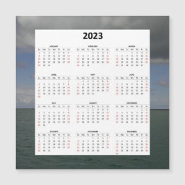 Atlantik 2023 Magnetkalender Magnetkarte