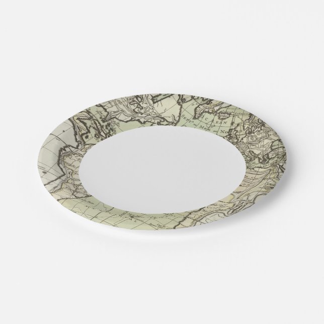 Atlantik 3 pappteller (Schrägansicht)