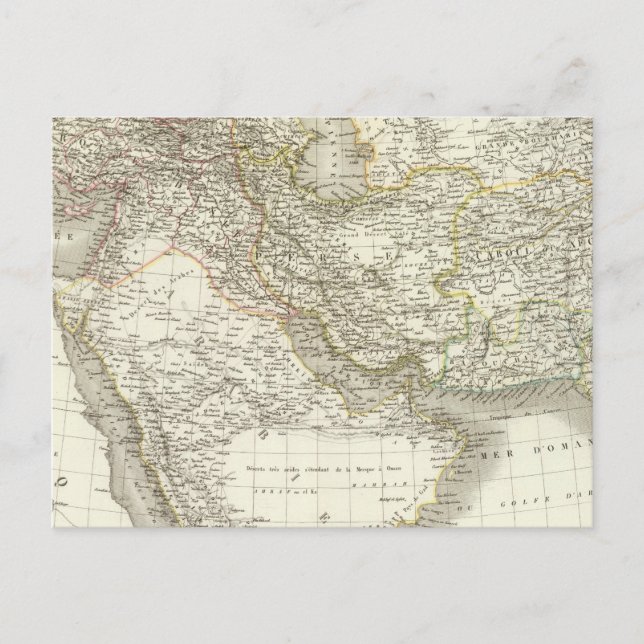 Atlantik Naher Osten 2 Postkarte (Vorderseite)