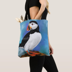 Atlantik-Papageientaucher-Vogel-Tragetasche