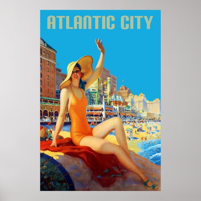 Atlantikstadt Poster (Vorne)
