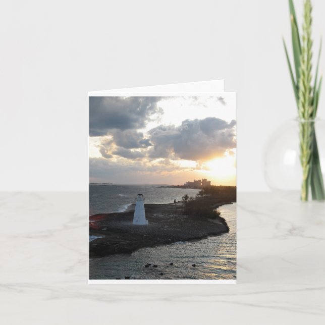 Atlantis auf der Horizont-Karte Karte (Vorderseite)