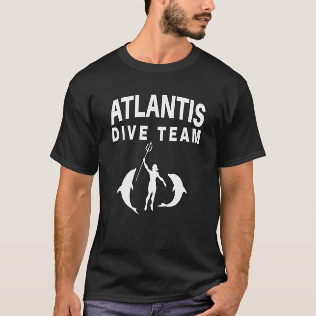 Atlantis Dive Team T-Shirt (Vorderseite)
