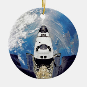 Atlantis Earth Orbit Keramikornament