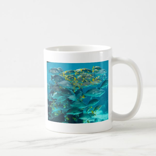 Atlantis-Fisch-Aquarium Tasse (Rechts)