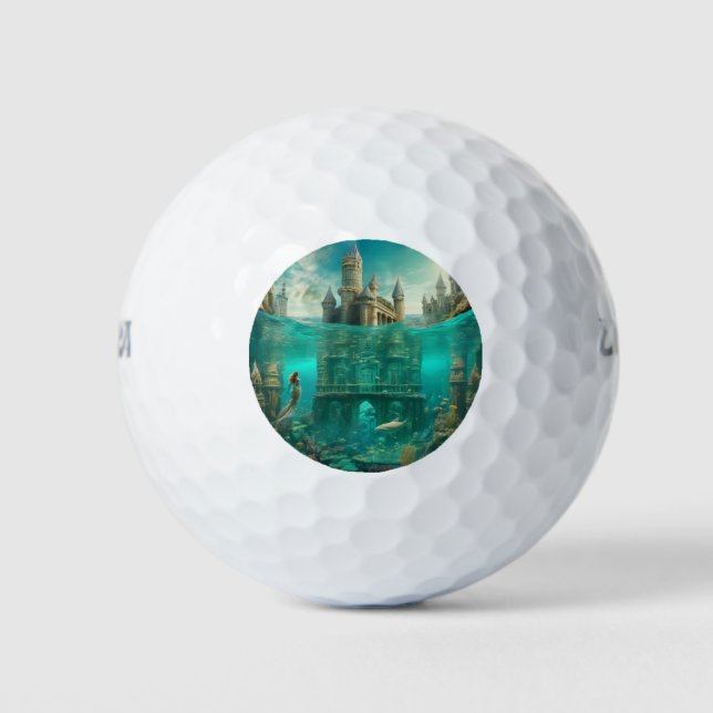 Atlantis Golfball (Vorderseite)