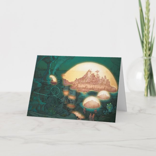 Atlantis-Gruß-Karte Karte (Vorderseite)