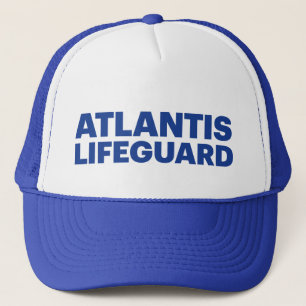 ATLANTIS LIFEGUARD Slogan LKW-Hut Truckerkappe