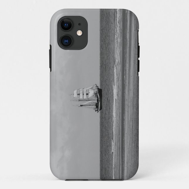 Atlantis Segelschiff Case-Mate iPhone Hülle (Rückseite)