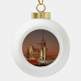 Atlantis Space Shuttle-Start der NASA Keramik Kugel-Ornament