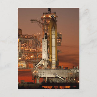 Atlantis Space Shuttle-Start der NASA Postkarte