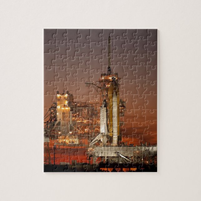 Atlantis Space Shuttle-Start der NASA Puzzle (Vertikal)