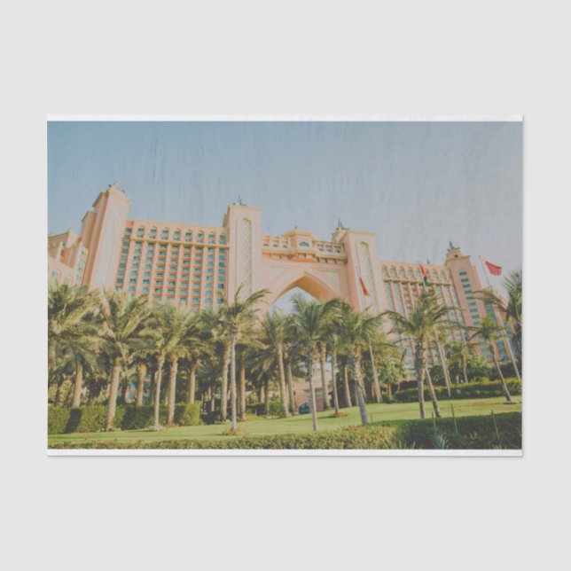 Atlantis The Palm, Abu Dhabi Seidenpapier (Vorderseite)