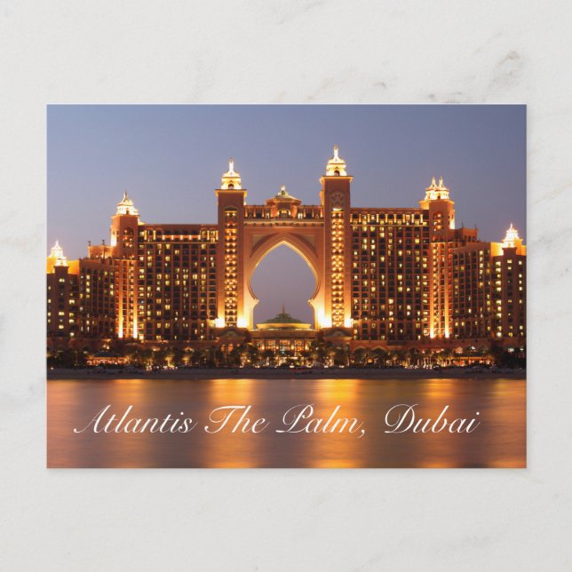 Atlantis The Palm, Dubai Postkarte (Vorderseite)