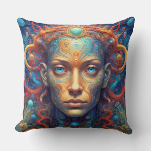 Atlantis Throw Fantasy Pillow Kissen