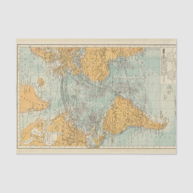 Atlantisch Seidenpapier (Vorderseite)