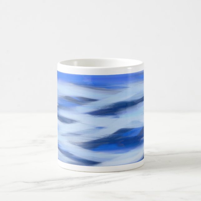 Atlantische Blues Kaffeetasse (Mittel)