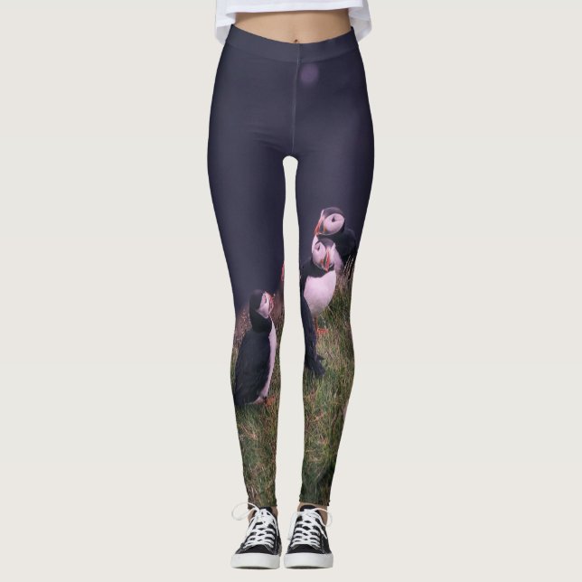 Atlantische Puffen Leggings (Vorderseite)