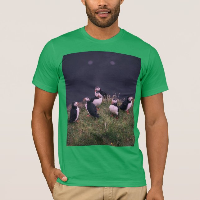 Atlantische Puffen T-Shirt (Vorderseite)