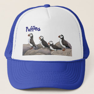 Atlantische Puffen Truckerkappe