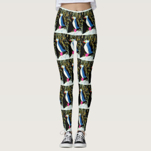 atlantische Puffins stehend Leggings