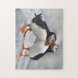 Atlantische Puffsfische Liebe Puzzle
