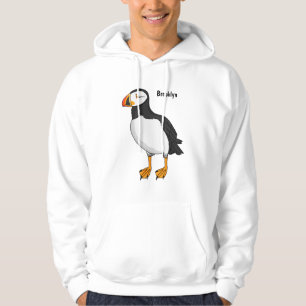 Atlantische Puffsillustrierung Hoodie