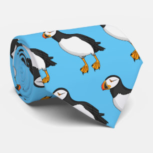 Atlantische Puffsillustrierung Krawatte