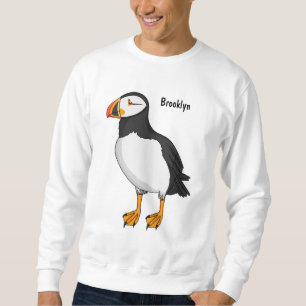 Atlantische Puffsillustrierung Sweatshirt