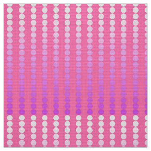 Atlantische Punkte - rosa und orchid Stoff
