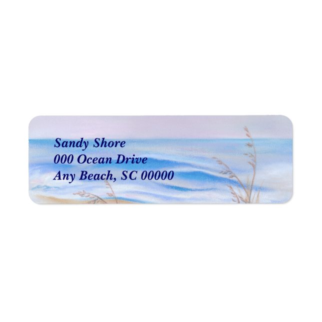 Atlantischer Abend Sky Ocean Oats Pastel (Vorne)