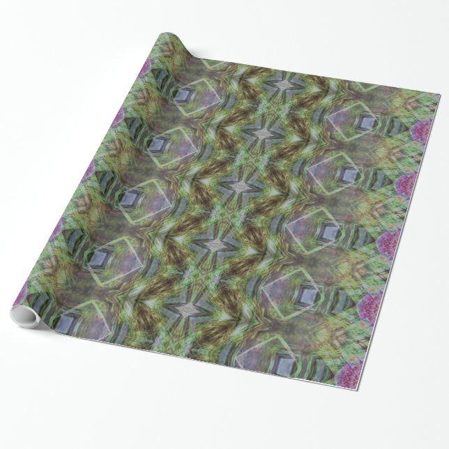 Atlantischer Garten Geschenkpapier (Ungerollt)