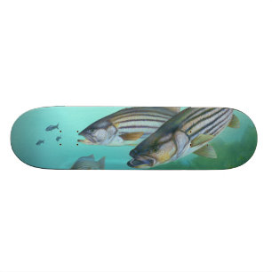 Atlantischer gestreifter Bass-FischeMorone Skateboard
