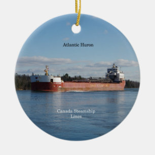 Atlantischer Huron Keramikornament