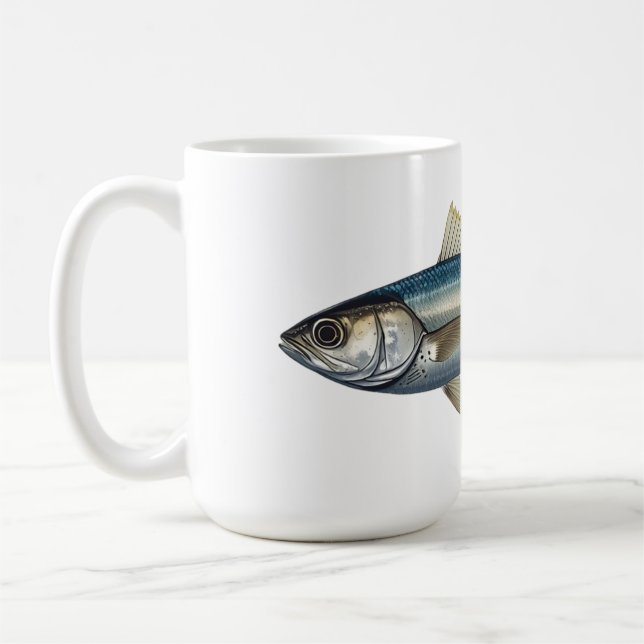 Atlantischer Makrele. Kaffeetasse (Links)