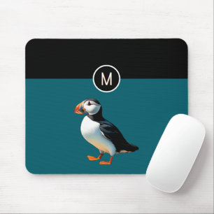 Atlantischer Papageientaucher Küstenwildtier Vogel Mousepad