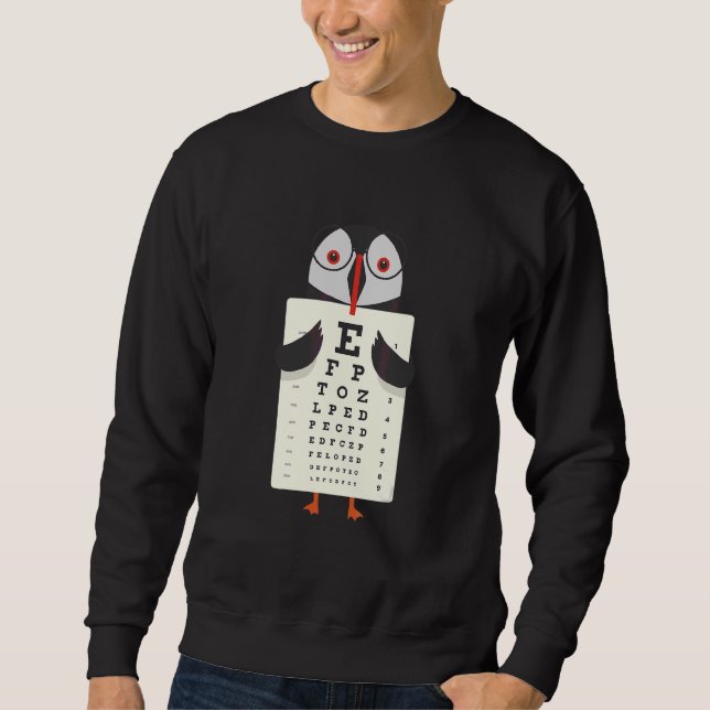 Atlantischer Puffsaugen Sweatshirt (Vorderseite)