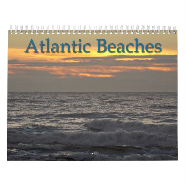 Atlantischer Strand-Kalender Kalender (Titelbild)