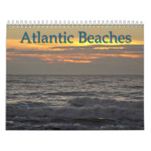 Atlantischer Strand-Kalender
