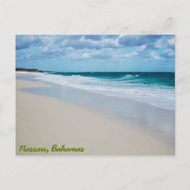 Atlantischer Strand Postkarte (Vorderseite)