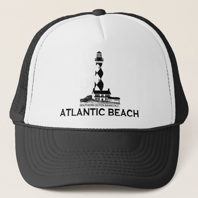 Atlantischer Strand Truckerkappe (Vorderseite)