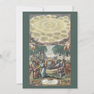 Atlas Coelestis von Doppelmaier, Vintage Astronomi