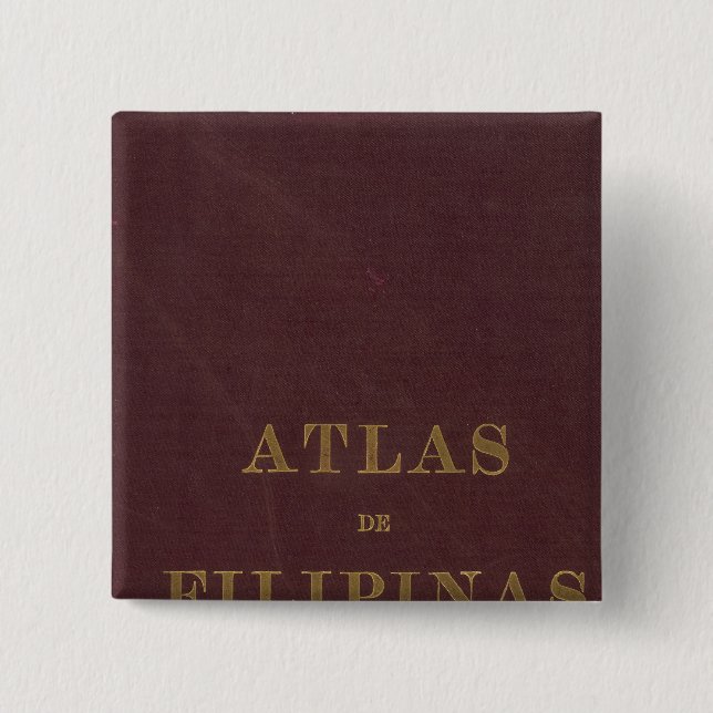Atlas der Philippinen Button (Vorderseite)