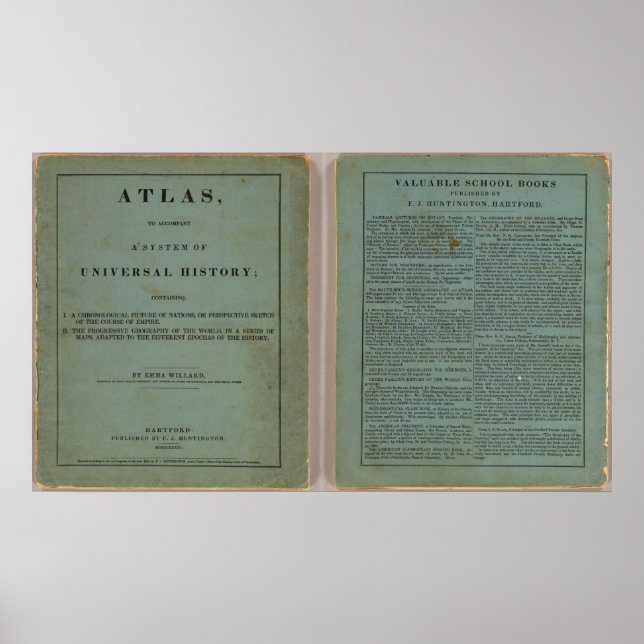 Atlas der universellen Geschichte Poster (Vorne)