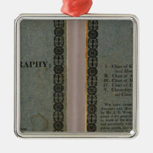 Atlas, der Worcesters Inbegriff begleitet Silbernes Ornament