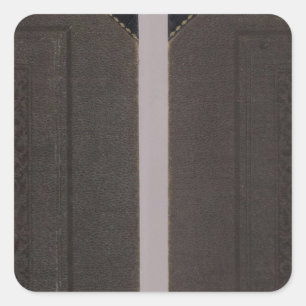 Atlas des Landkreises Fresno Quadratischer Aufkleber